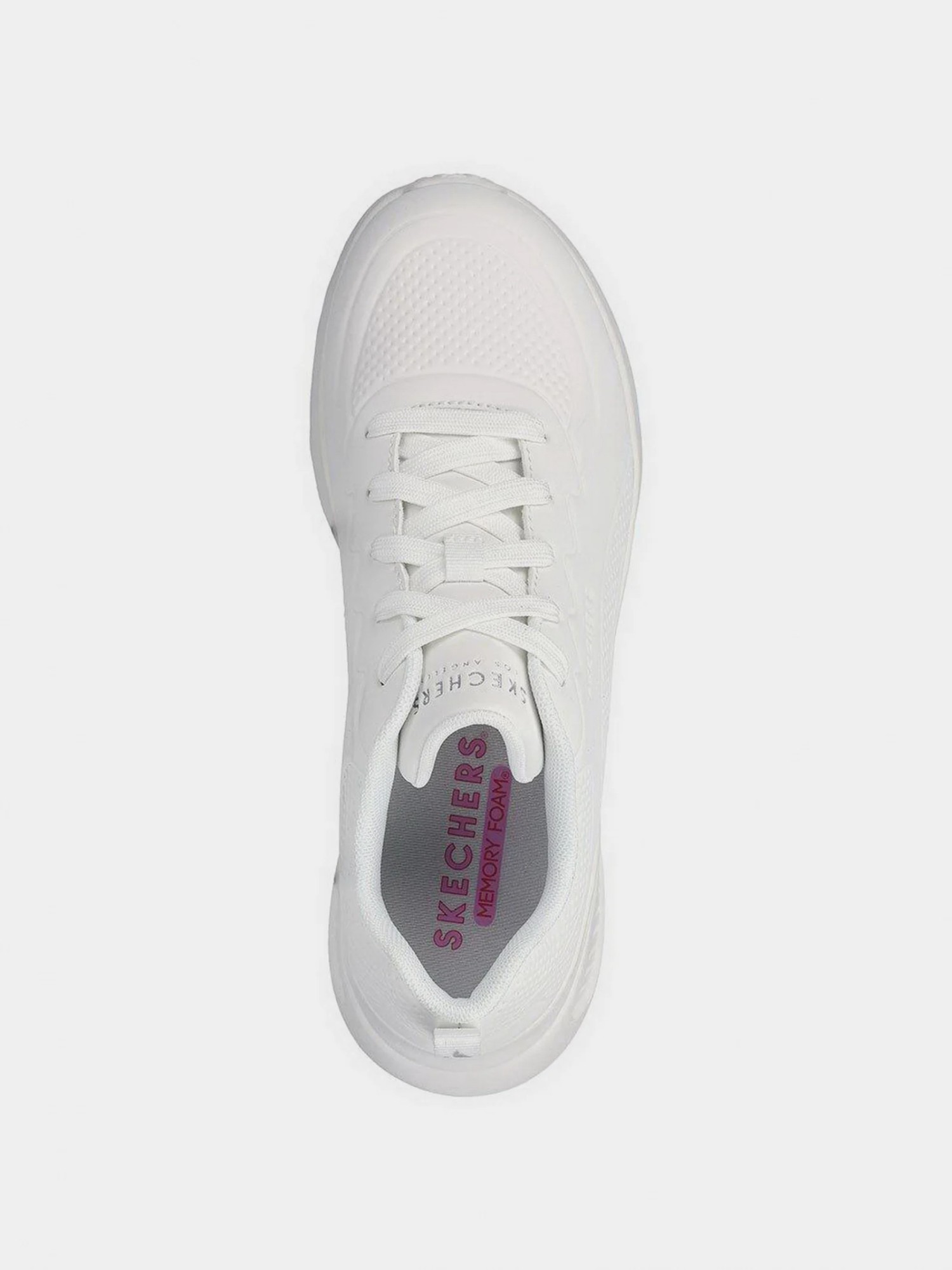 Кроссовки женские Skechers UNO LITE белые 177288 WHT изображение 4