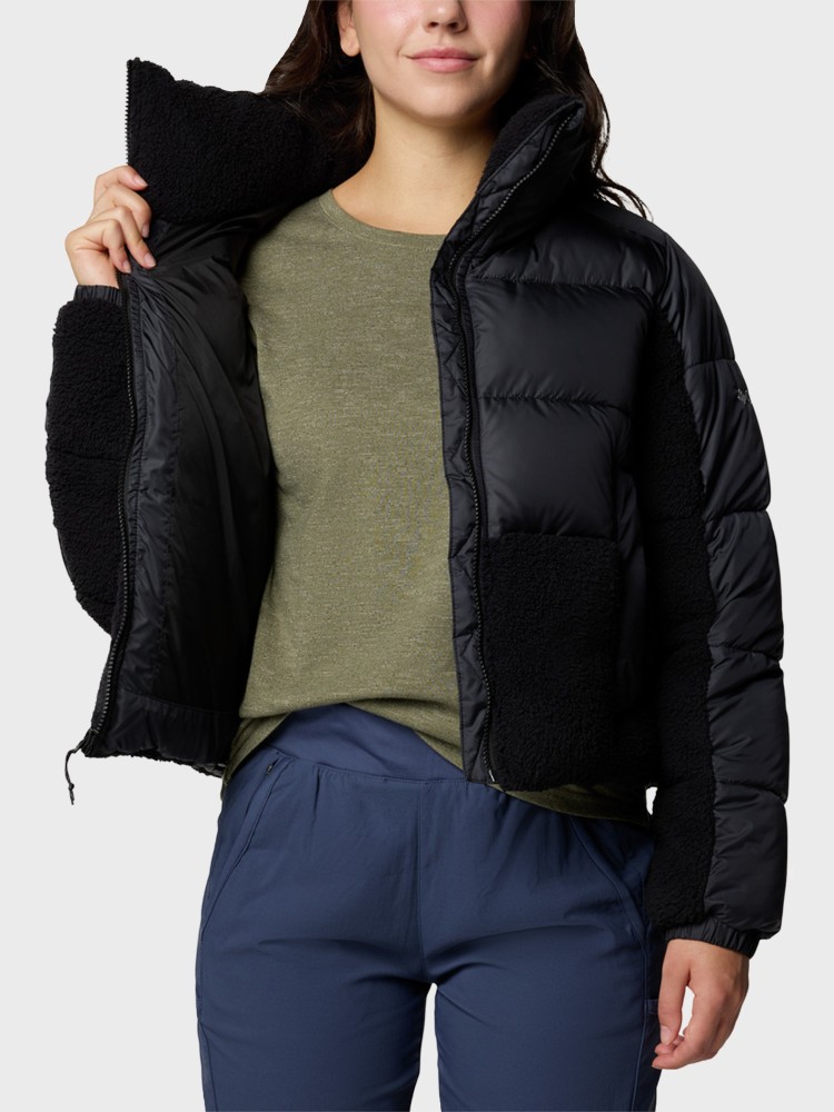Куртка женская Columbia Leadbetter Point II Sherpa Hybrid сиреневая 2085601-010 изображение 6