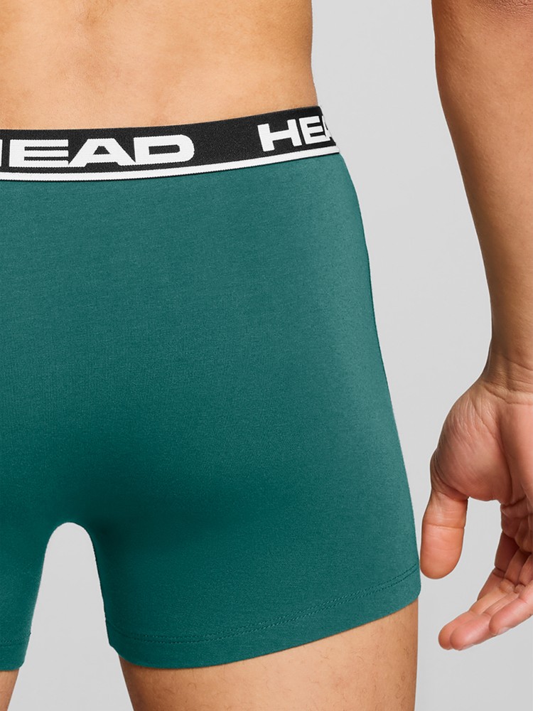 Боксеры мужские HEAD BASIC BOXER 2P зеленые 701202741029 изображение 9