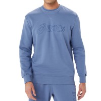 Толстовка мужская Asics ASICS SWEATSHIRT синяя 2031E192-401 изображение 1