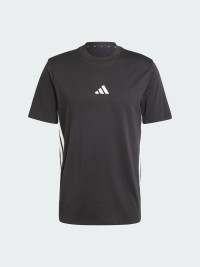 Футболка мужская Adidas M 3S SJ T черная JD1906 изображение 7