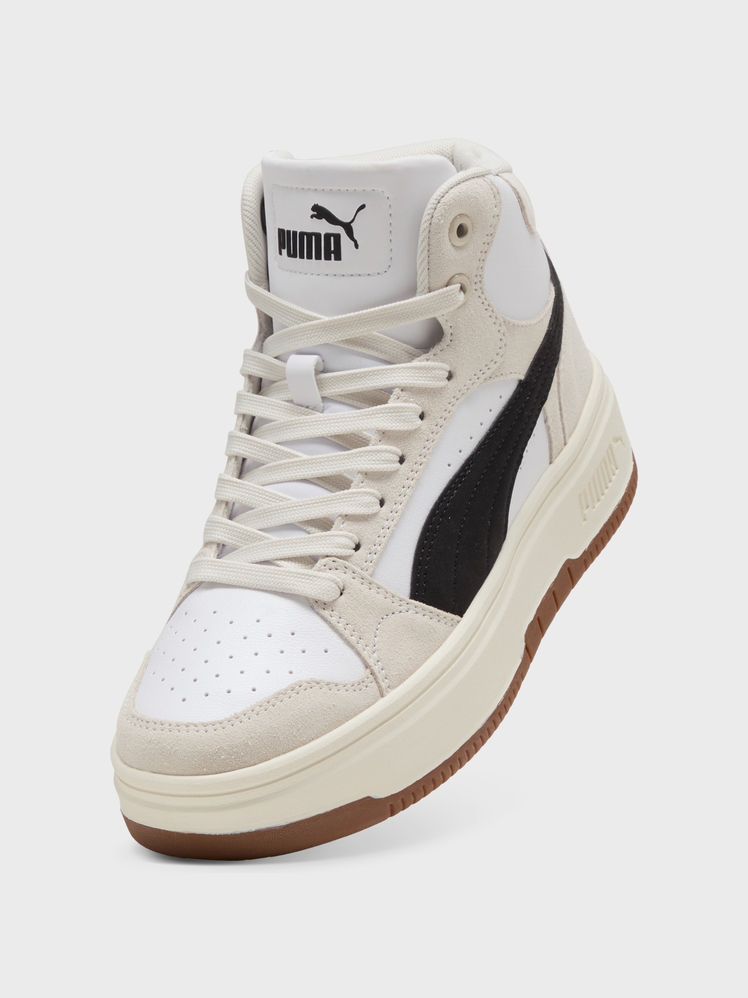 Кроссовки женские Puma Rebound Femme Mid SD молочные 40259501 изображение 6