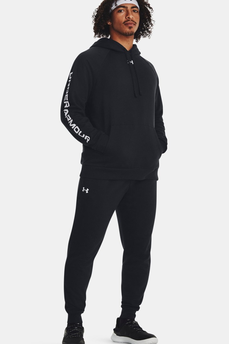 Костюм мужской Under Armour UA Rival Fleece Suit черный 1379768-001 изображение 2