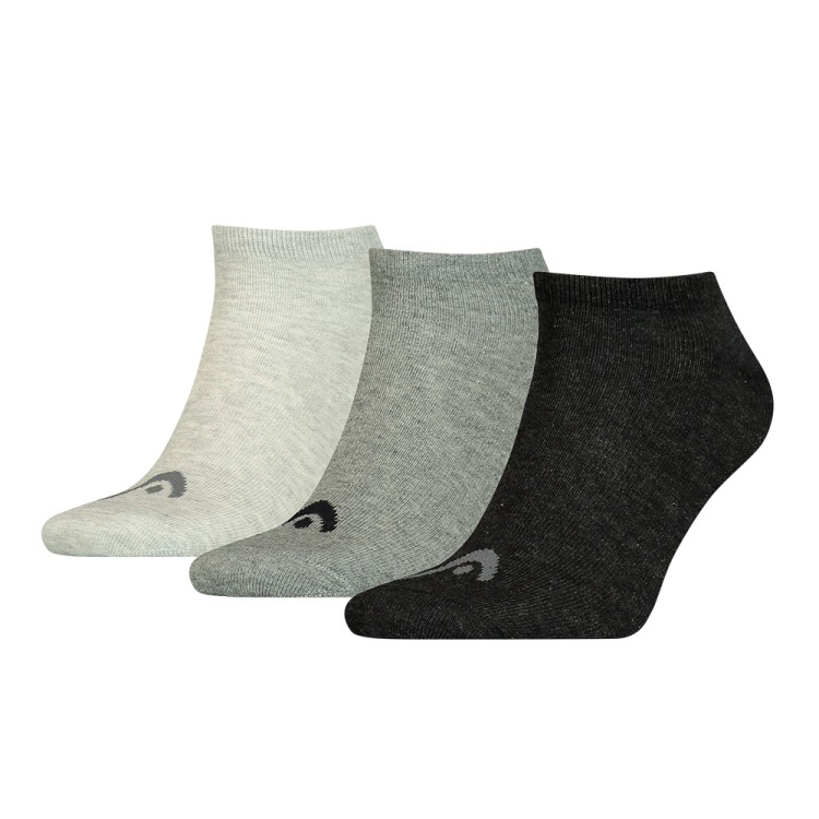 Носки HEAD SNEAKER 3P UNISEX серые 761010001005 изображение 1