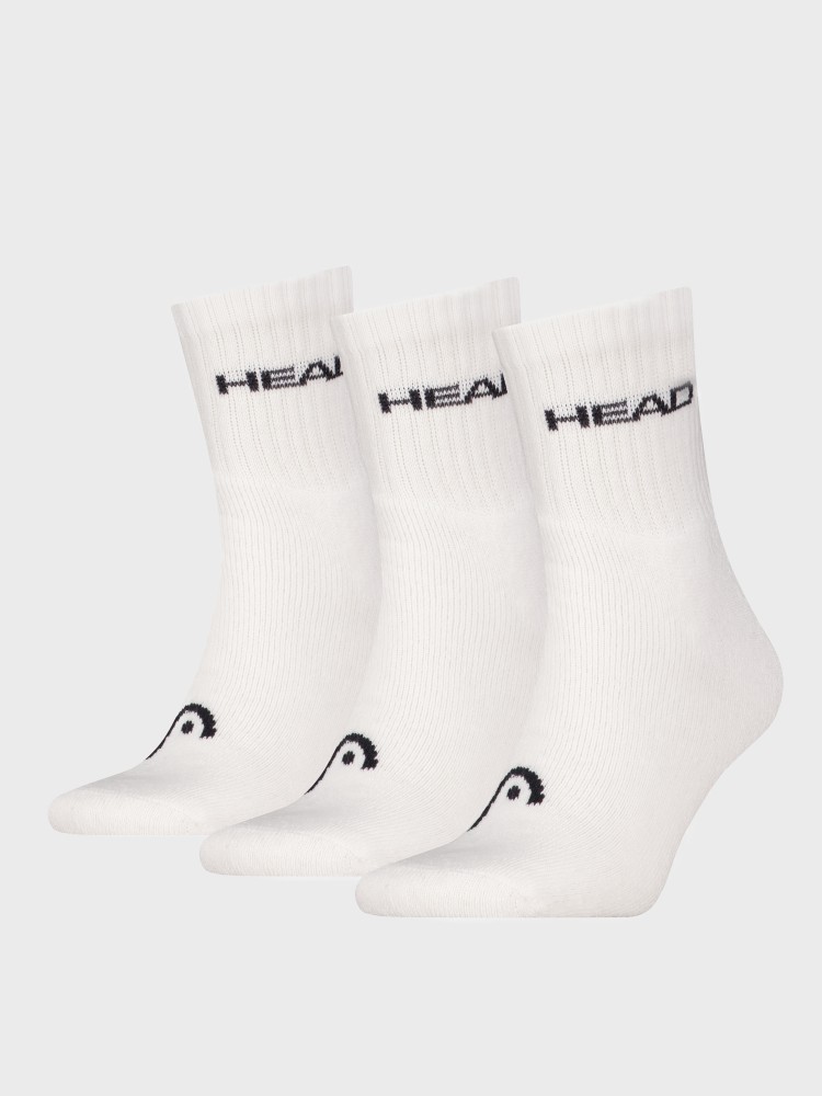 Носки HEAD ELEMENTS ALL SPORTS SHORT CR белые 701229009002 изображение 2