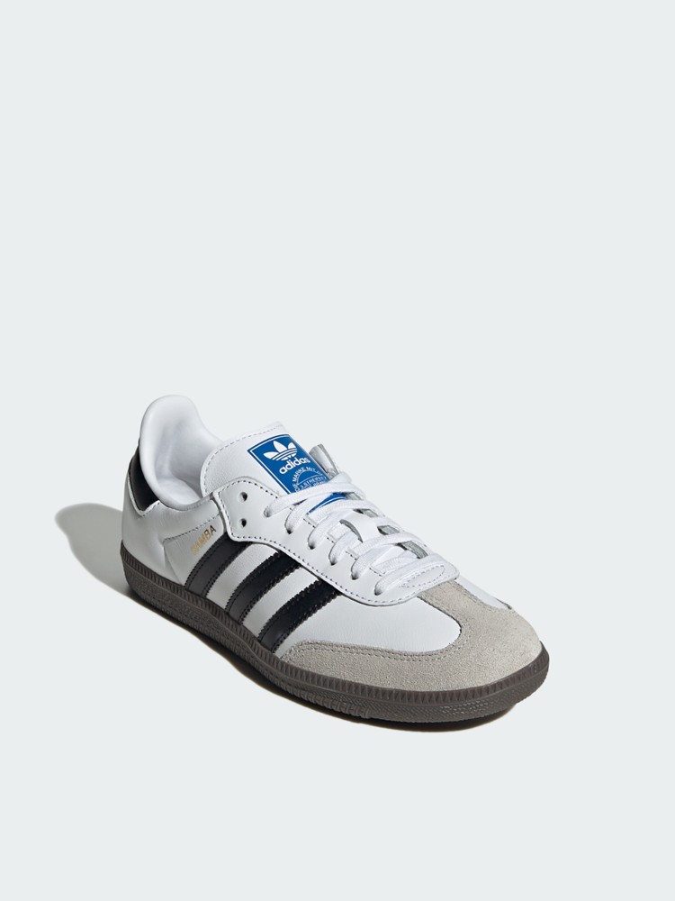 Кроссовки женские Adidas SAMBA OG J белые IE3675 изображение 3