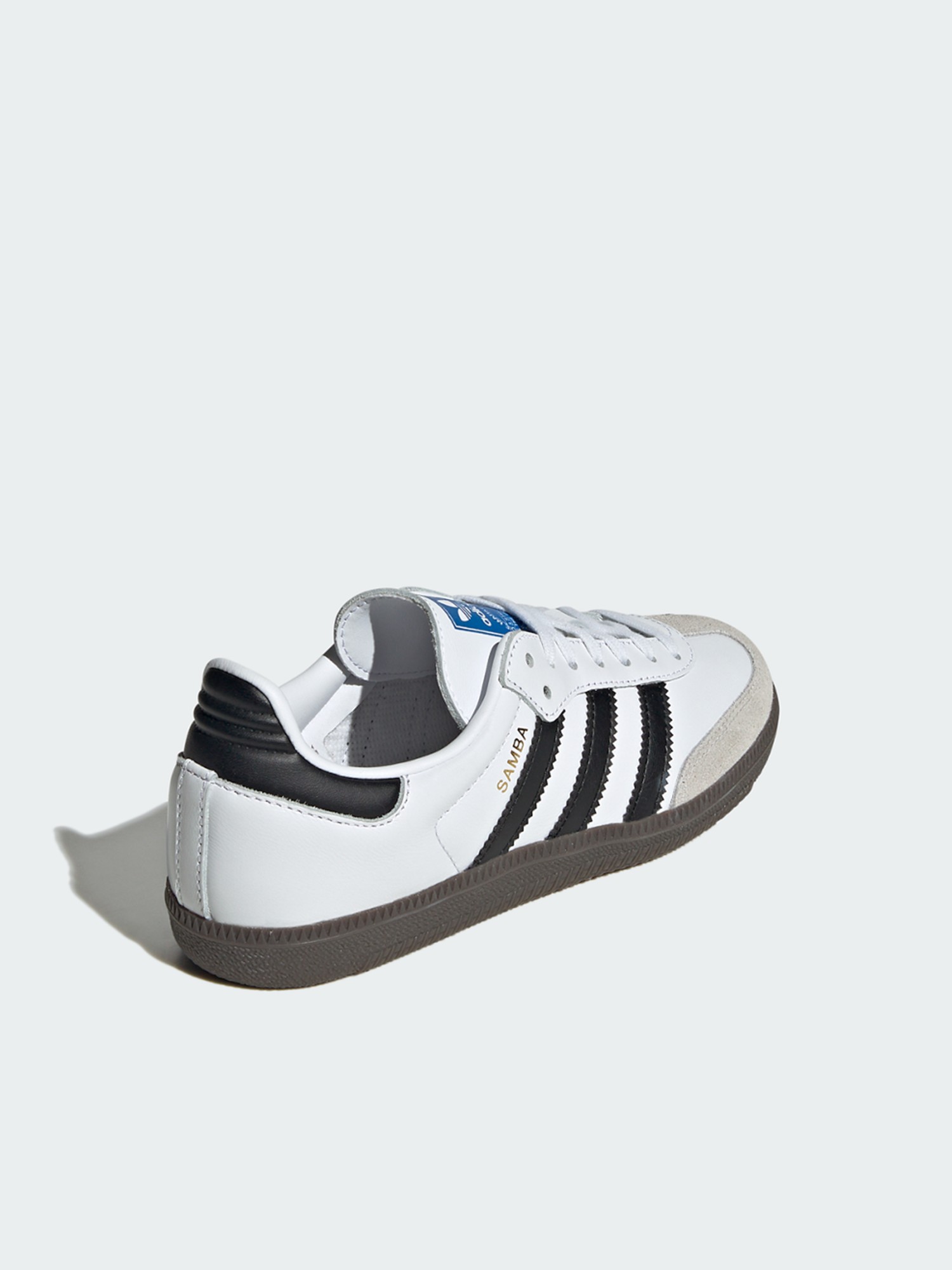 Кроссовки женские Adidas SAMBA OG J белые IE3675 изображение 5