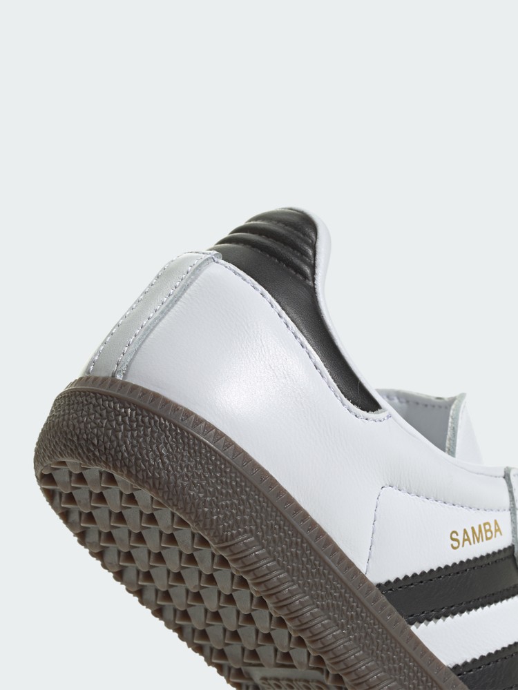 Кроссовки женские Adidas SAMBA OG J белые IE3675 изображение 6