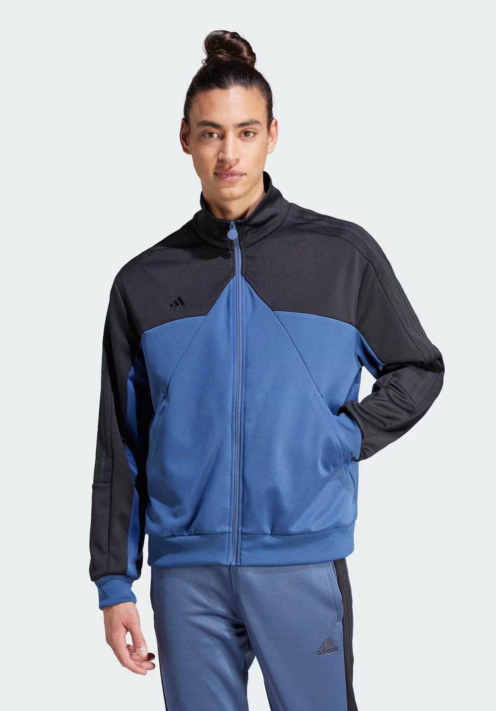 Толстовка мужская Adidas M TIRO TT синяя IS1528 изображение 2