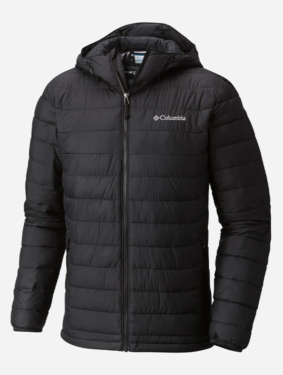 Куртка мужская Columbia Powder Lite™ II Hooded Jacket черная 2086941-010 изображение 3
