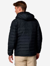 Куртка мужская Columbia Powder Lite™ II Hooded Jacket черная 2086941-010 изображение 4