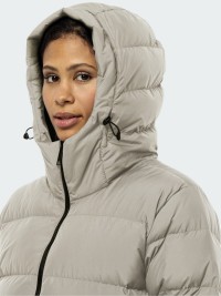 Куртка женская Jack Wolfskin FROZEN PALACE COAT W бежевая 1204133-A0029 изображение 4
