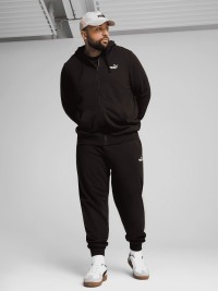 Толстовка мужская Puma ESS Full-Zip Hoodie черная 68258801 изображение 2