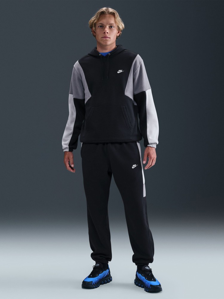 Костюм мужской Nike M NK CLUB FLEECE HDED TRACK GX черный HV1165-010 изображение 2