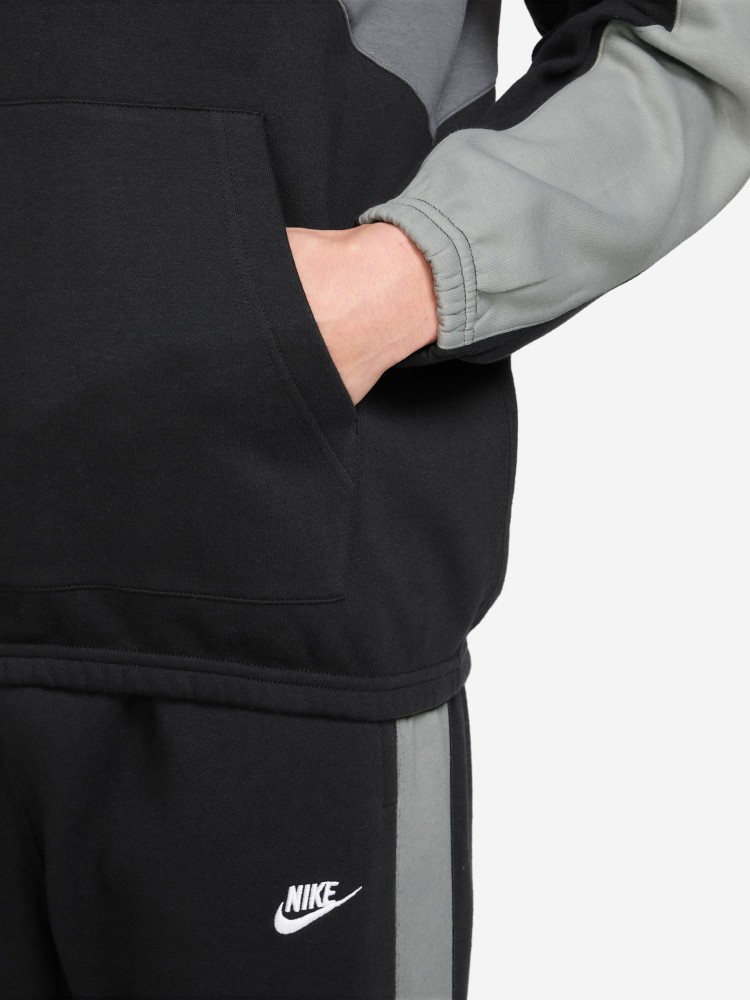 Костюм мужской Nike M NK CLUB FLEECE HDED TRACK GX черный HV1165-010 изображение 3