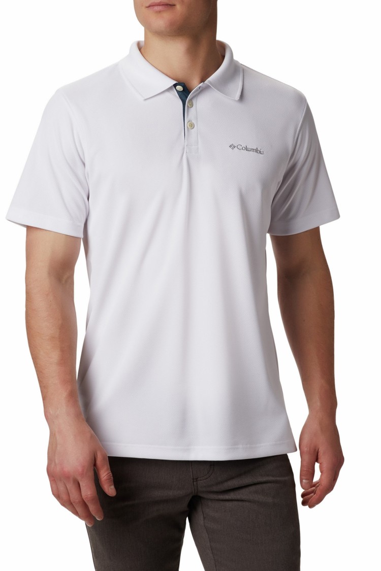 Футболка мужская Columbia Utilizer™ Polo белая 1772051-100 изображение 2
