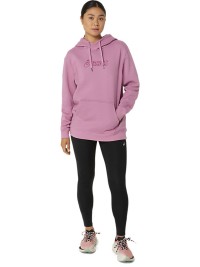 Толстовка женская Asics ASICS LOGO OTH HOODIE малиновая 2032C845-500 изображение 5