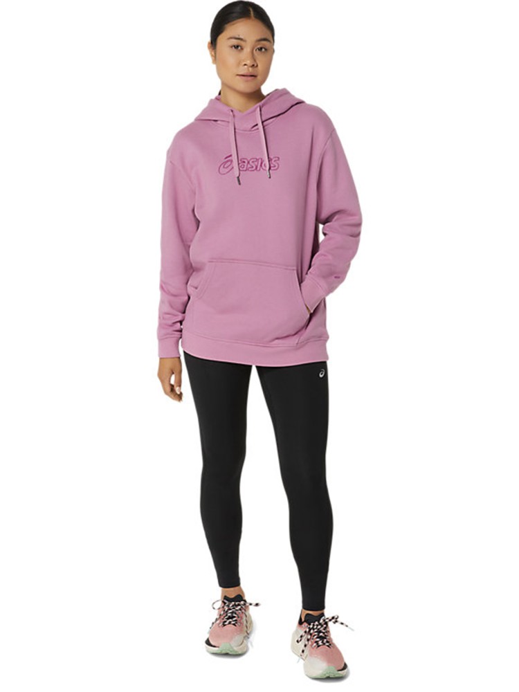 Толстовка женская Asics ASICS LOGO OTH HOODIE малиновая 2032C845-500 изображение 5