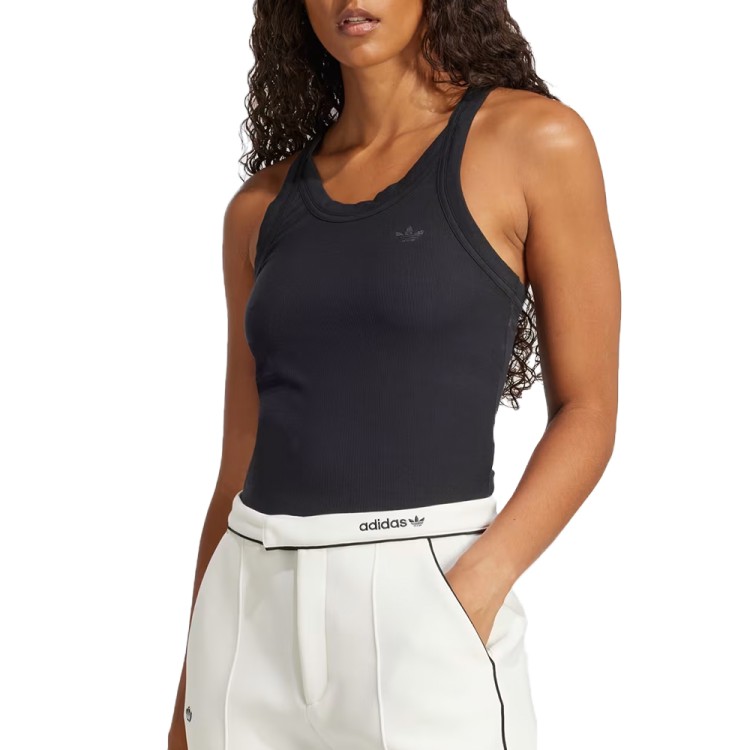 Майка женская Adidas P ESS TANK TOP черная JD4769 изображение 1
