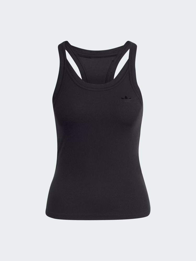 Майка женская Adidas P ESS TANK TOP черная JD4769 изображение 7
