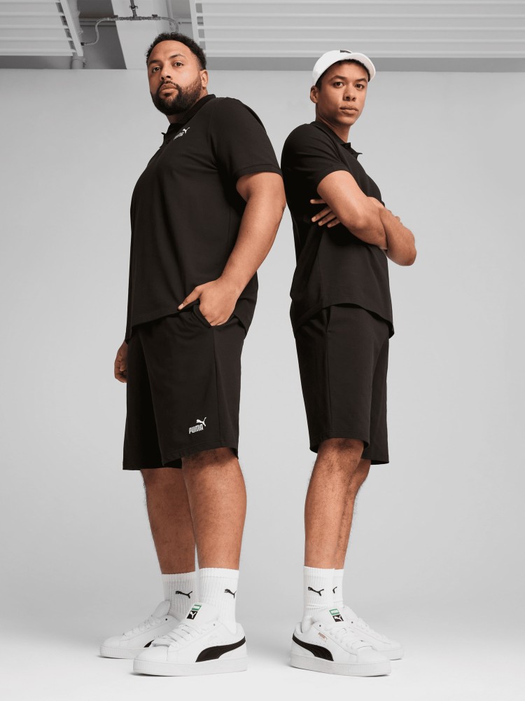 Шорты мужские Puma ESS No. 1 Logo Jersey Shorts черные 68260001 изображение 6