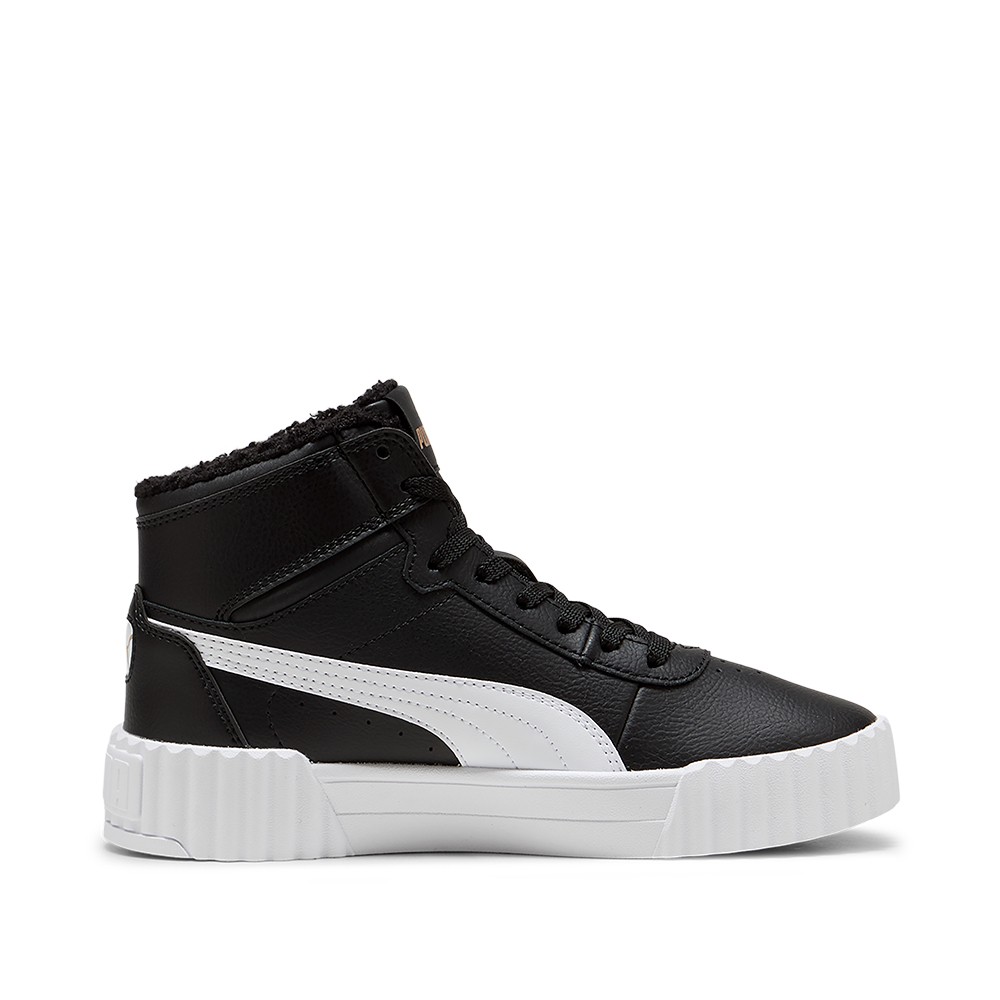 Кроссовки детские Puma Carina 3.0 Mid WTR Jr черные 40358001
