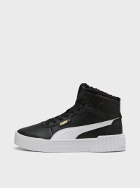 Кроссовки детские Puma Carina 3.0 Mid WTR Jr черные 40358001 изображение 3
