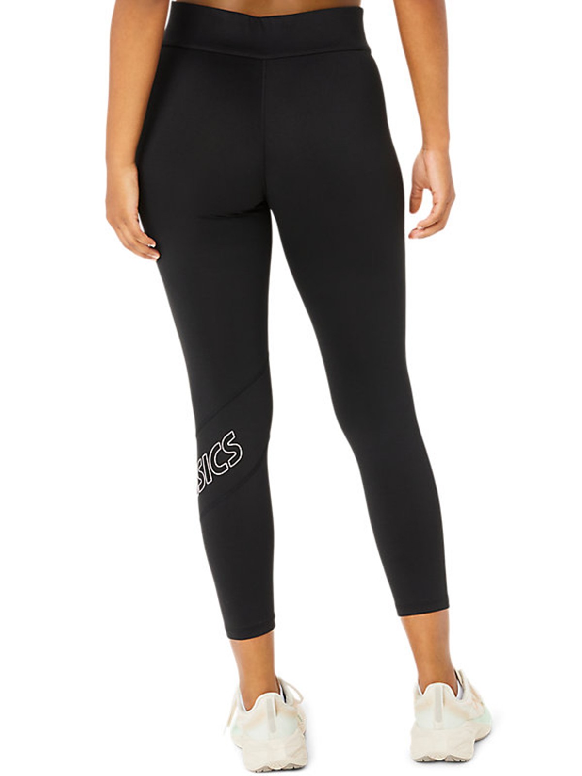 Леггинсы женские Asics ASICS LOGO 7/8 TIGHT черные 2032C943-001 изображение 3