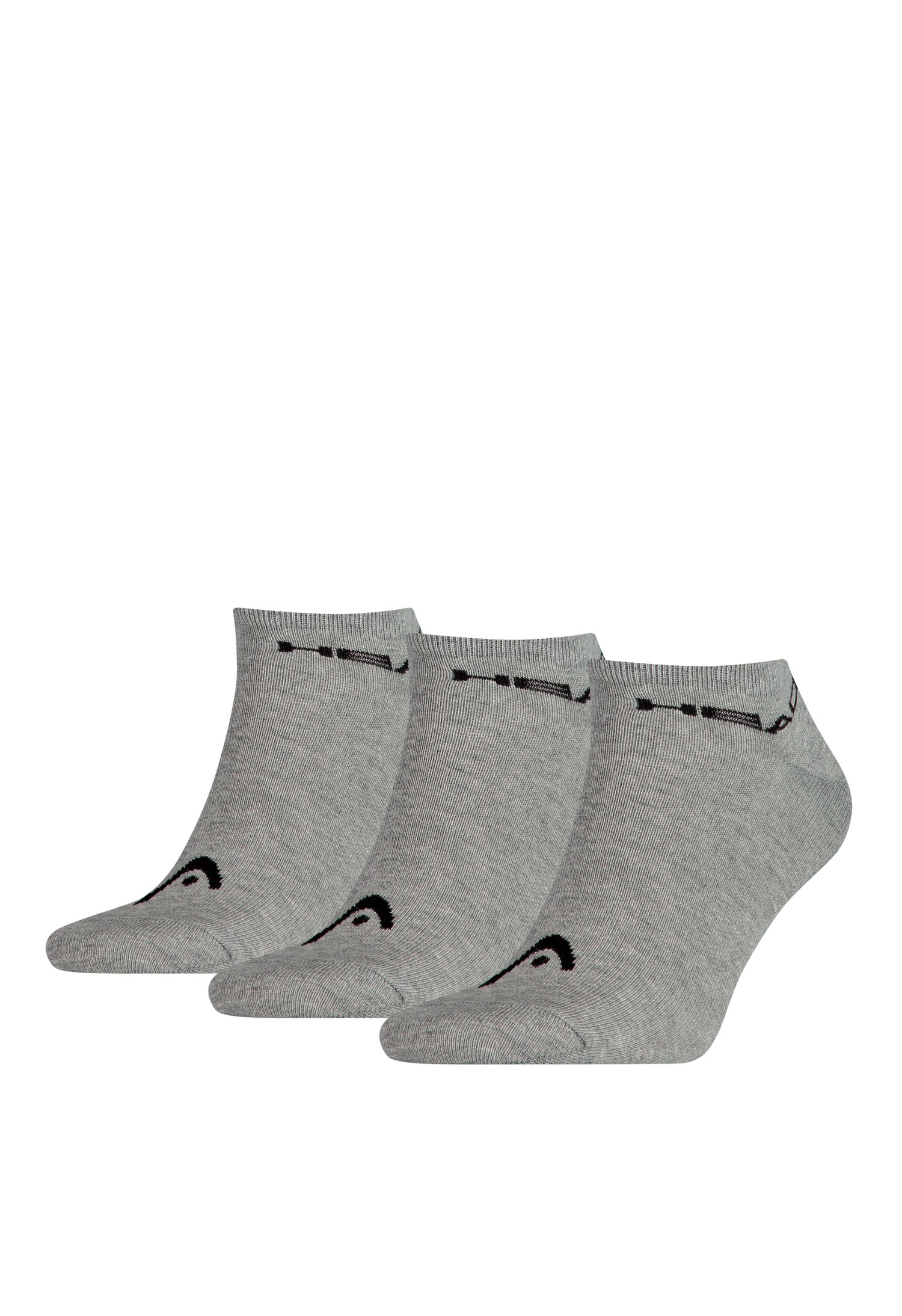 Носки HEAD SNEAKER 3P UNISEX серые 761010001400 изображение 2