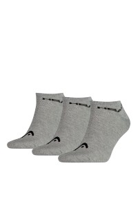 Носки HEAD SNEAKER 3P UNISEX серые 761010001400 изображение 2
