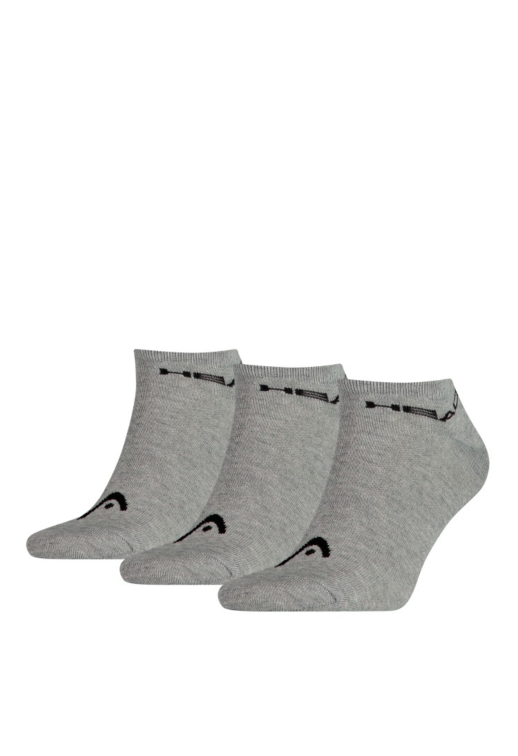 Носки HEAD SNEAKER 3P UNISEX серые 761010001400 изображение 2
