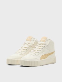 Кроссовки женские Puma Carina Mia Mid WTR молочные 40358402 изображение 4