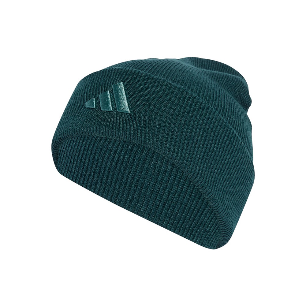 Шапка  Adidas NEW LOG BEA CUF зеленая JX5747