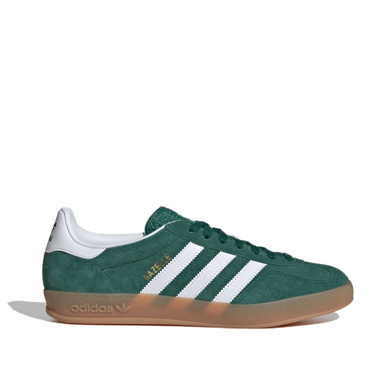Кроссовки мужские Adidas GAZELLE INDOOR зеленые JI2062 изображение 1