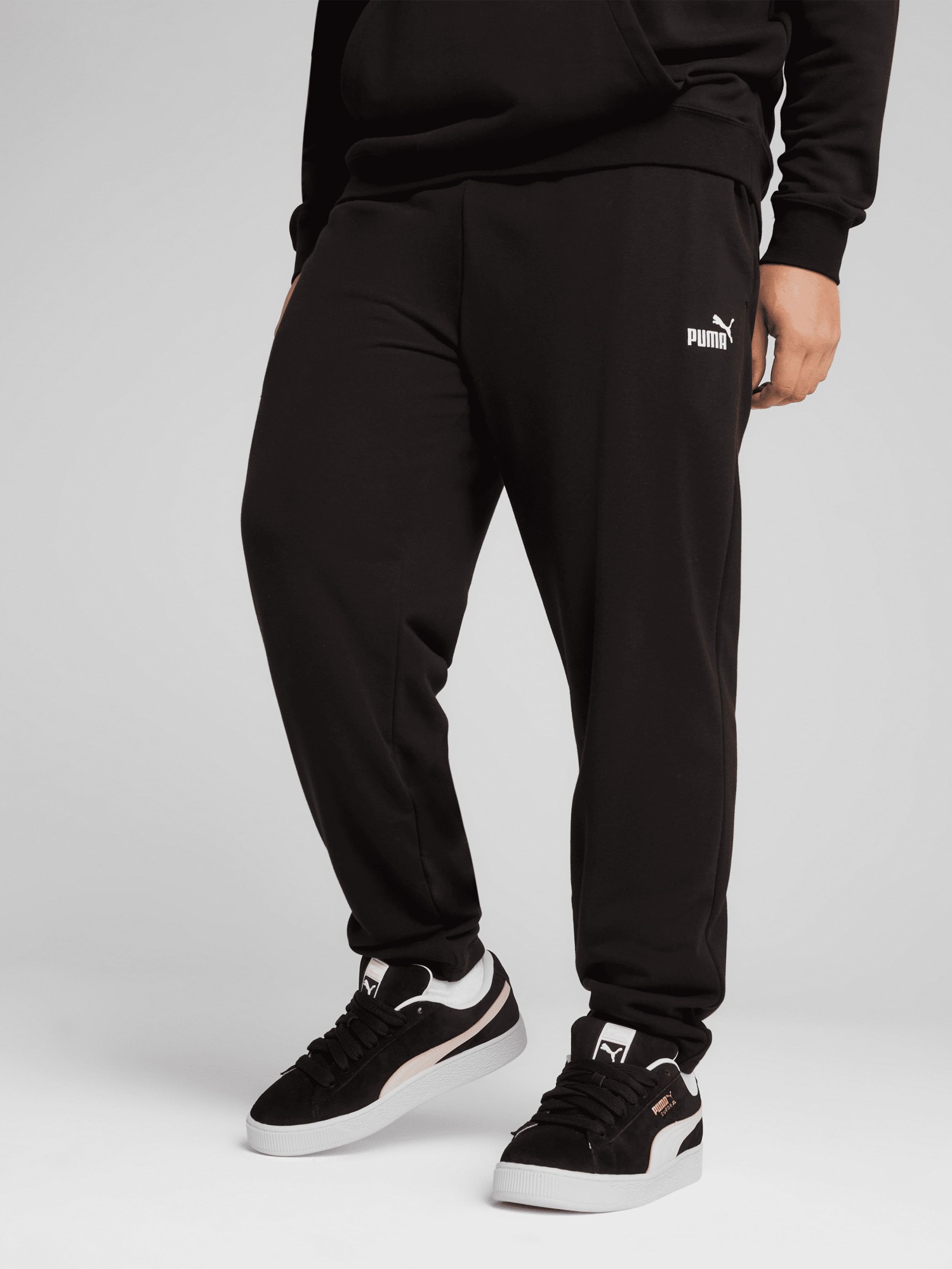 Брюки мужские Puma ESS No. 1 Logo Sweatpants черные 68261201 изображение 2