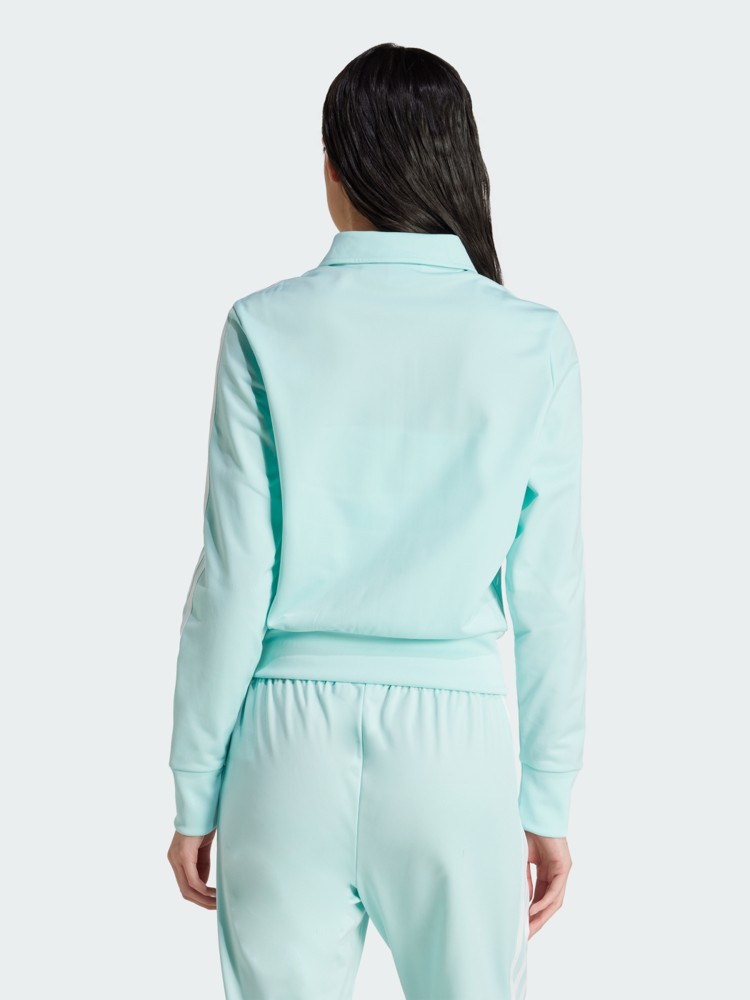Толстовка женская Adidas FIREBIRD  TT голубая JC8266 изображение 3