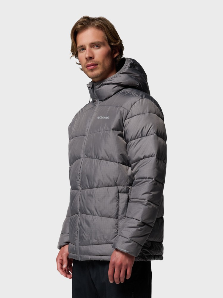 Куртка мужская Columbia Fivemile Butte™ II Hooded Jacket темно-серая 2086911-023 изображение 3