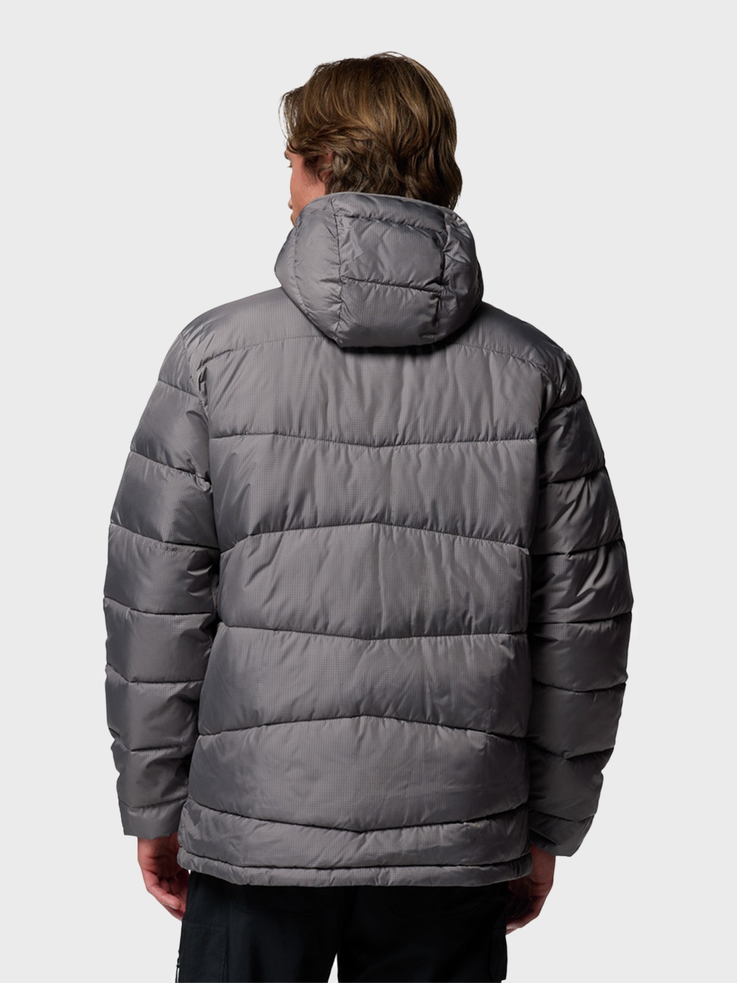 Куртка мужская Columbia Fivemile Butte™ II Hooded Jacket темно-серая 2086911-023 изображение 4