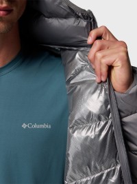 Куртка мужская Columbia Fivemile Butte™ II Hooded Jacket темно-серая 2086911-023 изображение 6