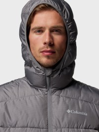 Куртка мужская Columbia Fivemile Butte™ II Hooded Jacket темно-серая 2086911-023 изображение 7