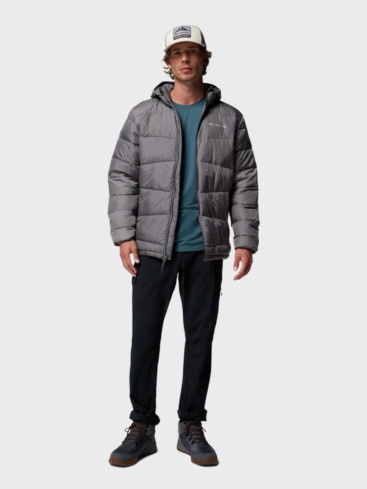 Куртка мужская Columbia Fivemile Butte™ II Hooded Jacket темно-серая 2086911-023 изображение 9