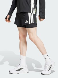 Шорты мужские Adidas ADIZERO 2i1 M черные JD4202 изображение 2
