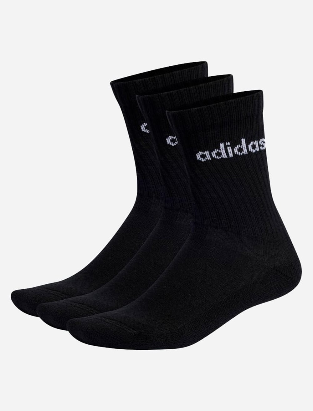 Носки  Adidas C LIN CREW 3P черные IC1301 изображение 2
