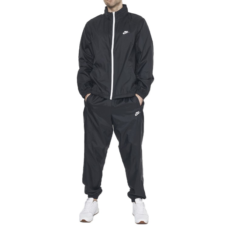 Костюм мужской Nike M NK CLUB LND WVN TRK SUIT черный DR3337-010 изображение 1