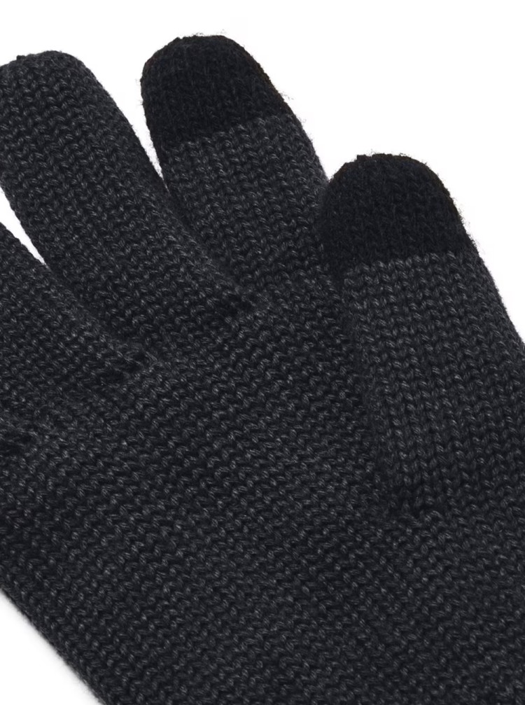 Перчатки мужские Under Armour UA Halftime Wool Glove черные 1378755-001 изображение 4