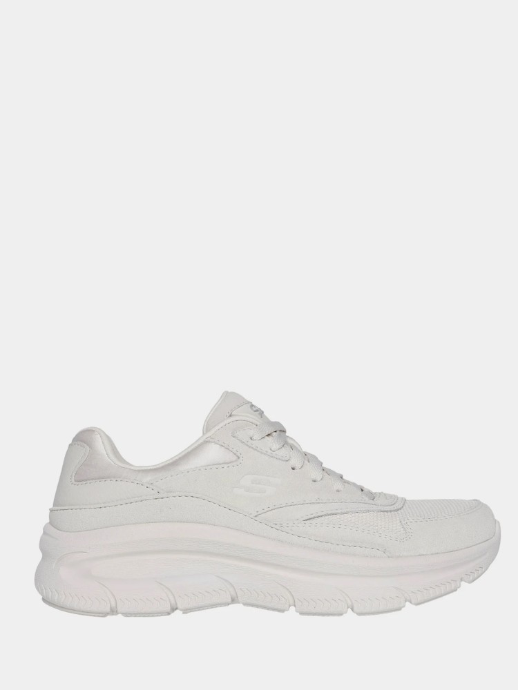 Кроссовки женские Skechers Relaxed Fit®: Modern D'Lux - Free Mind х Superhumans бежевые 158590 OFWT изображение 2