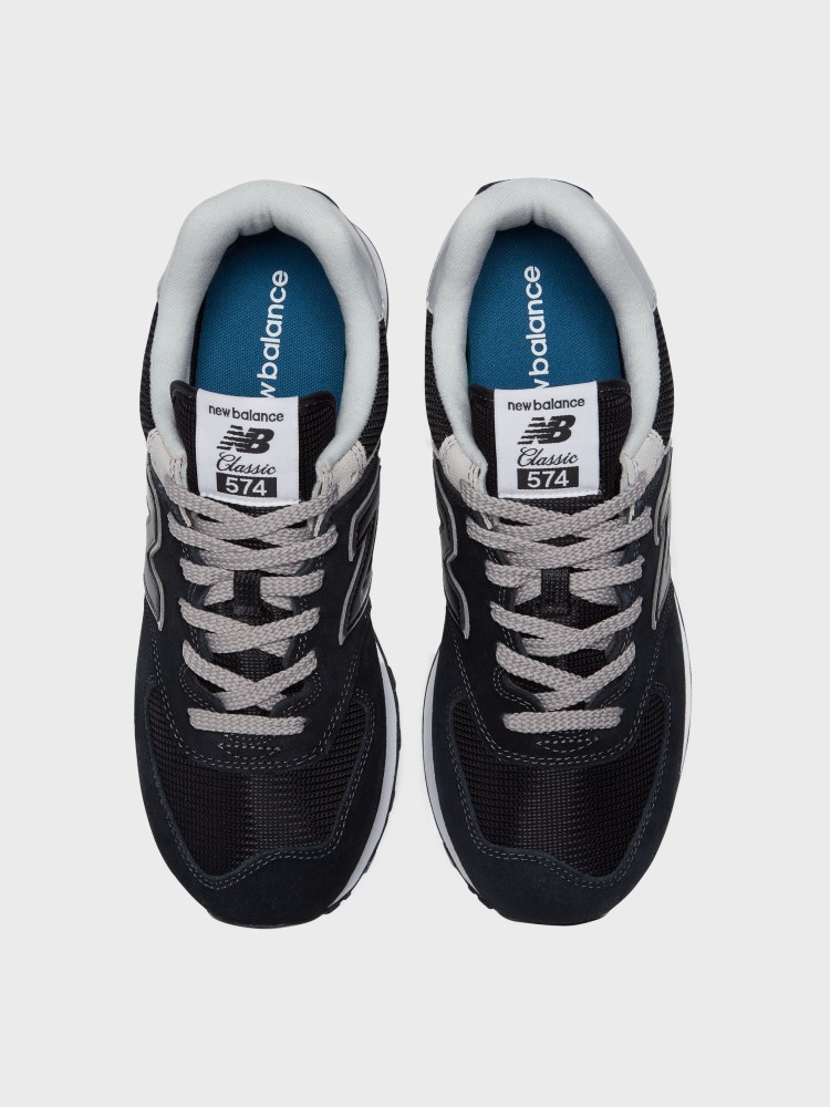 Кроссовки мужские New Balance 574 Classic GL черные ML574EVB изображение 4