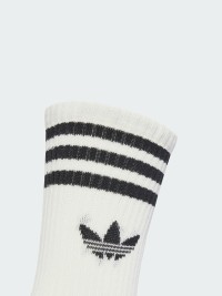 Носки  Adidas 3S CREW S 3P белые JV7401 изображение 4