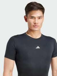 Футболка мужская Adidas TF TEE черная JE6698 изображение 5