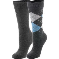 Носки Columbia 2PACK COTTON/ROMB 2 серые RCS002-GR изображение 1